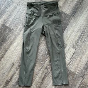 Lululemon Fast and Free cropped leggings Size 2